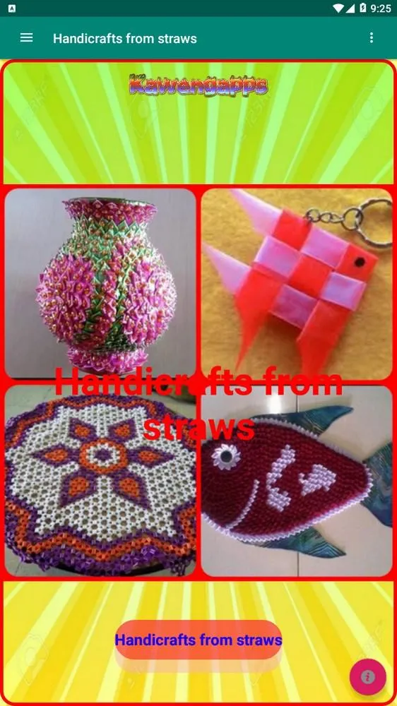 Handicrafts from straws | Indus Appstore | Screenshot