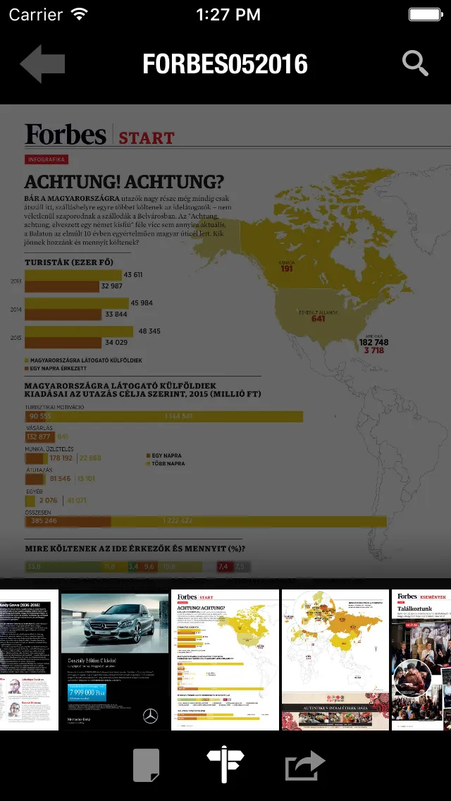 Forbes Magyarorszag | Indus Appstore | Screenshot