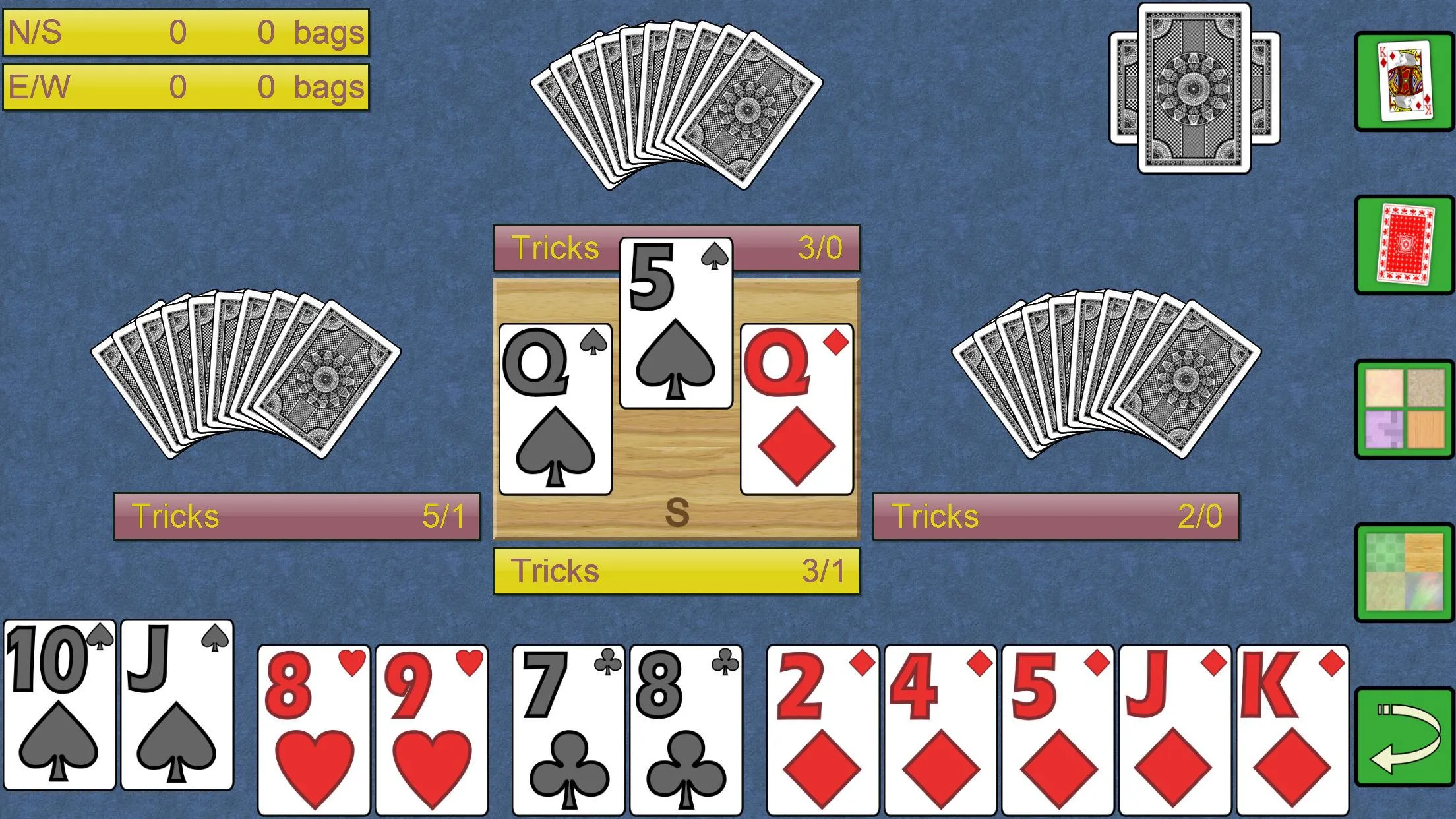 Spades V+, spades card game | Indus Appstore | Screenshot