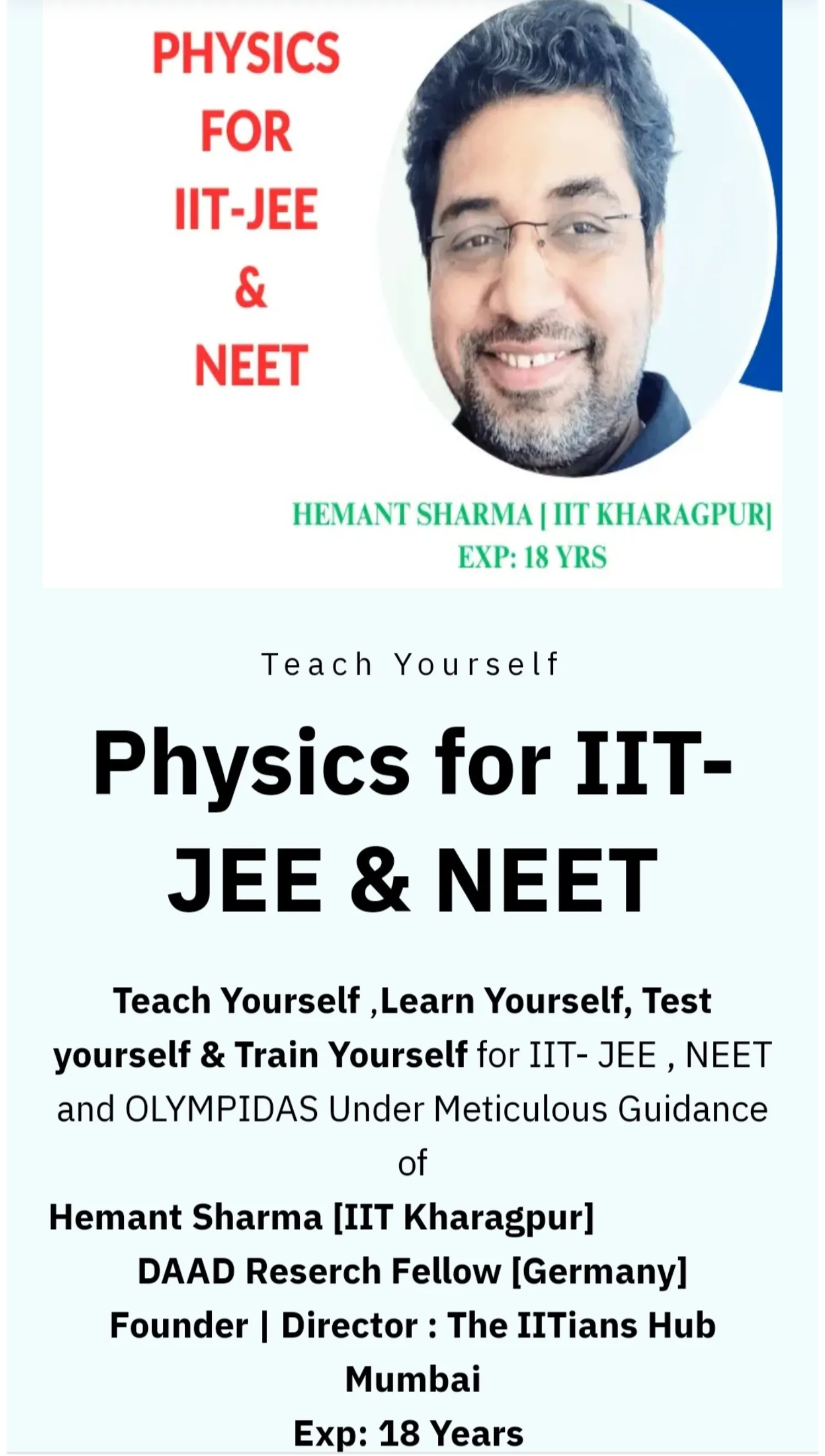 Teach Yourself Physics for IIT | Indus Appstore | Screenshot