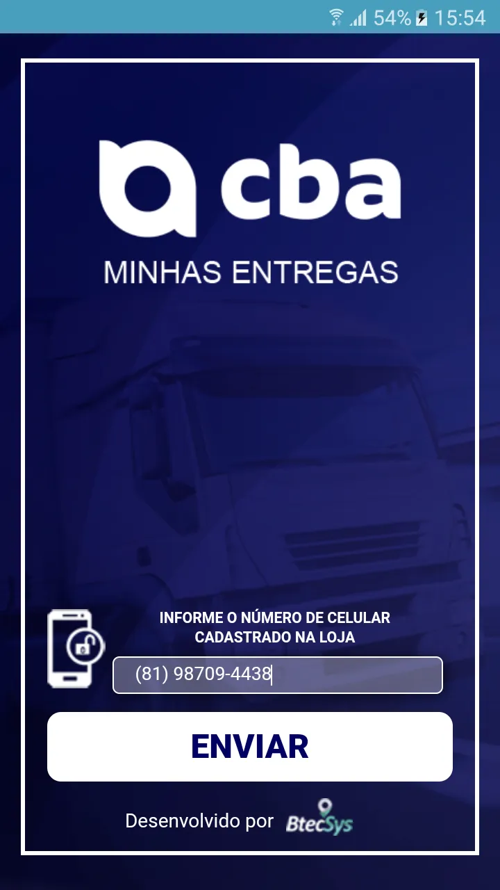 Minhas Entregas CBA | Indus Appstore | Screenshot