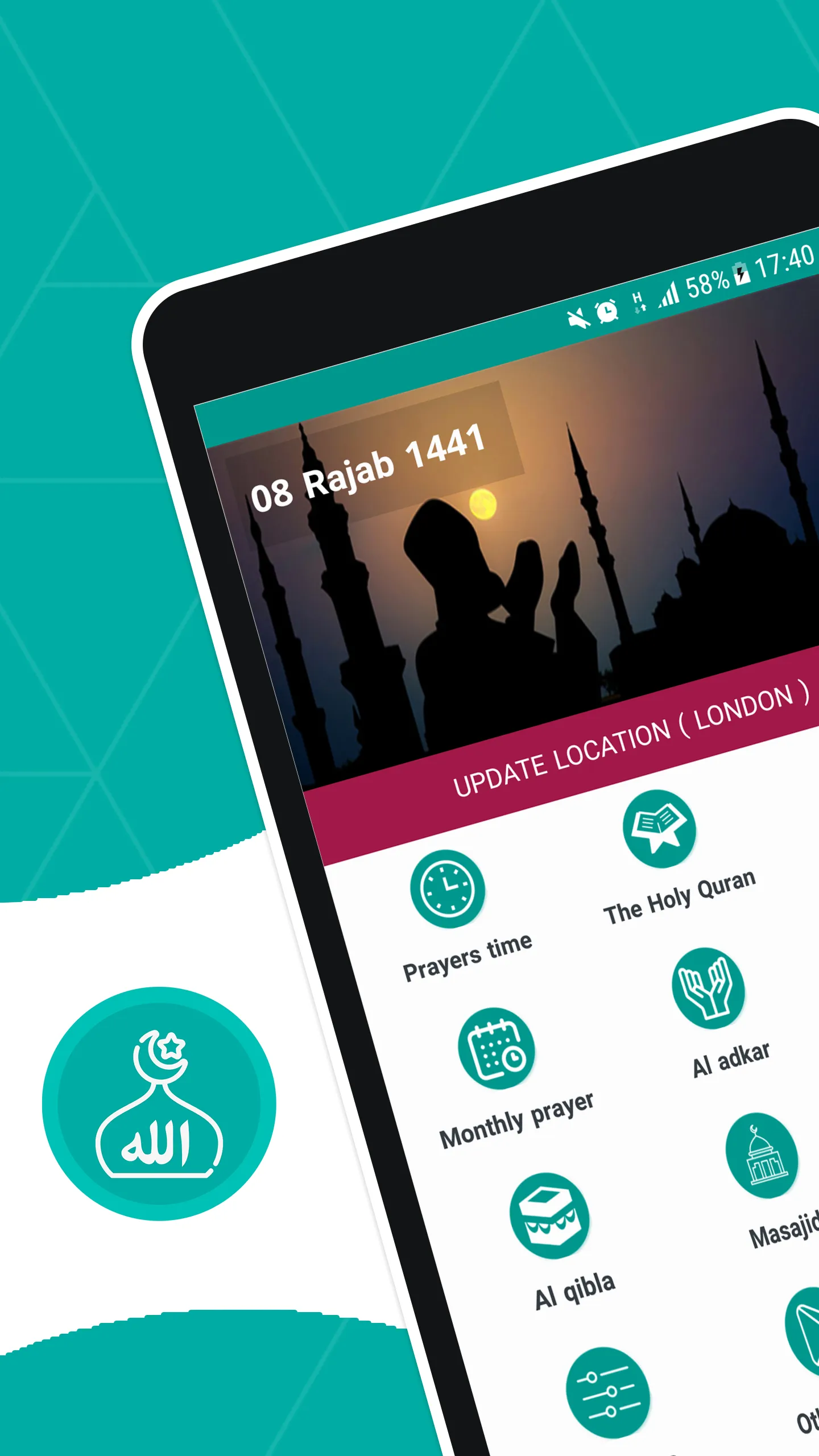 Muslim Prayer Times | Indus Appstore | Screenshot