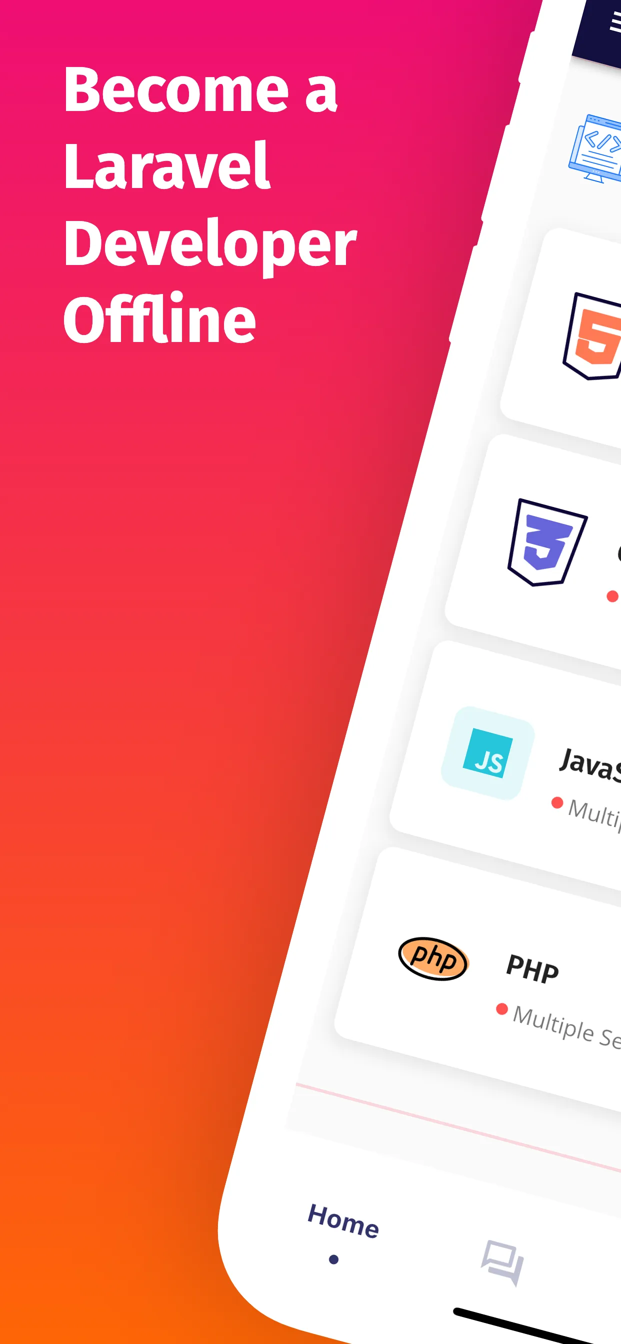 Learn Laravel Coding Offline | Indus Appstore | Screenshot