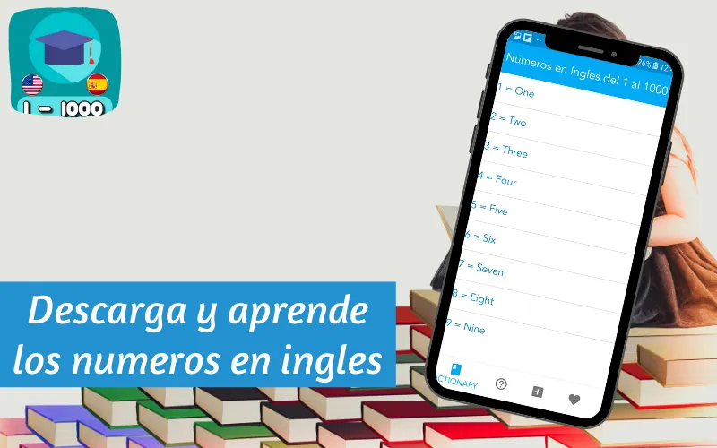 Números en Ingles 1 al 1000 | Indus Appstore | Screenshot