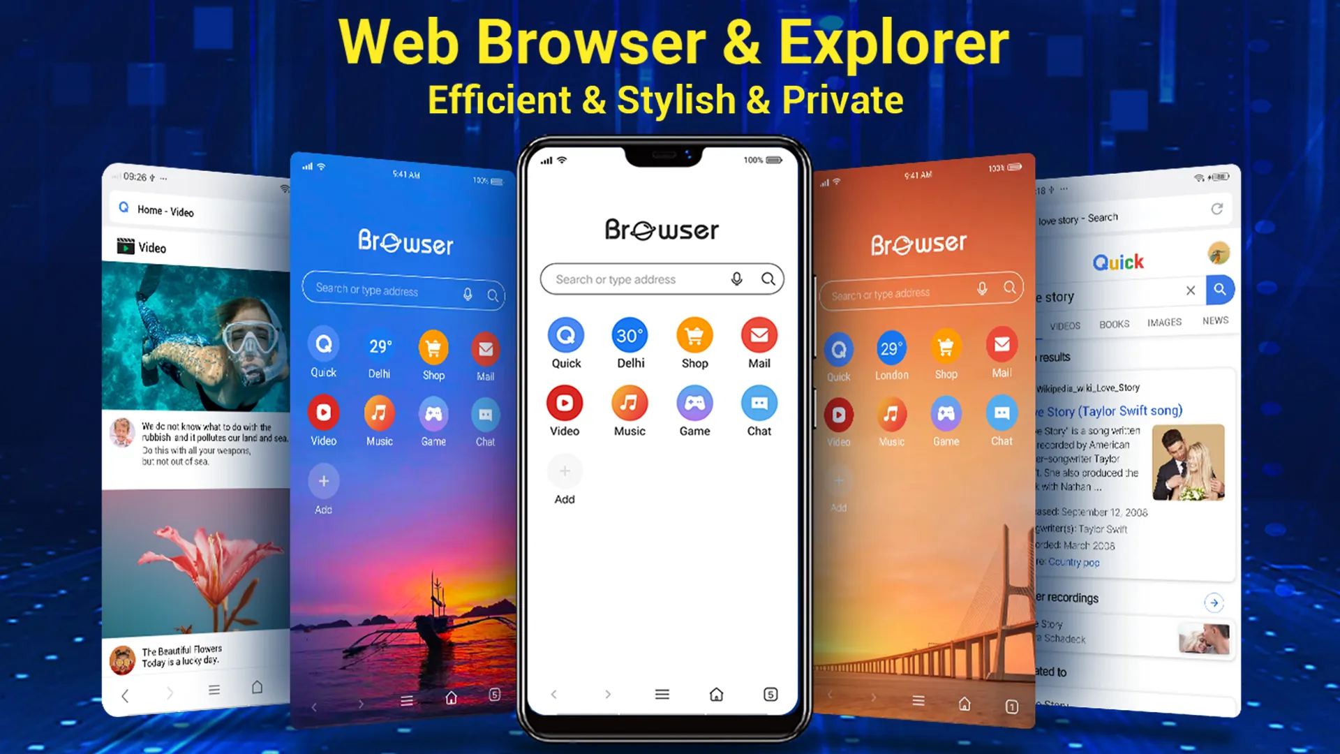 Browser for Android | Indus Appstore | Screenshot