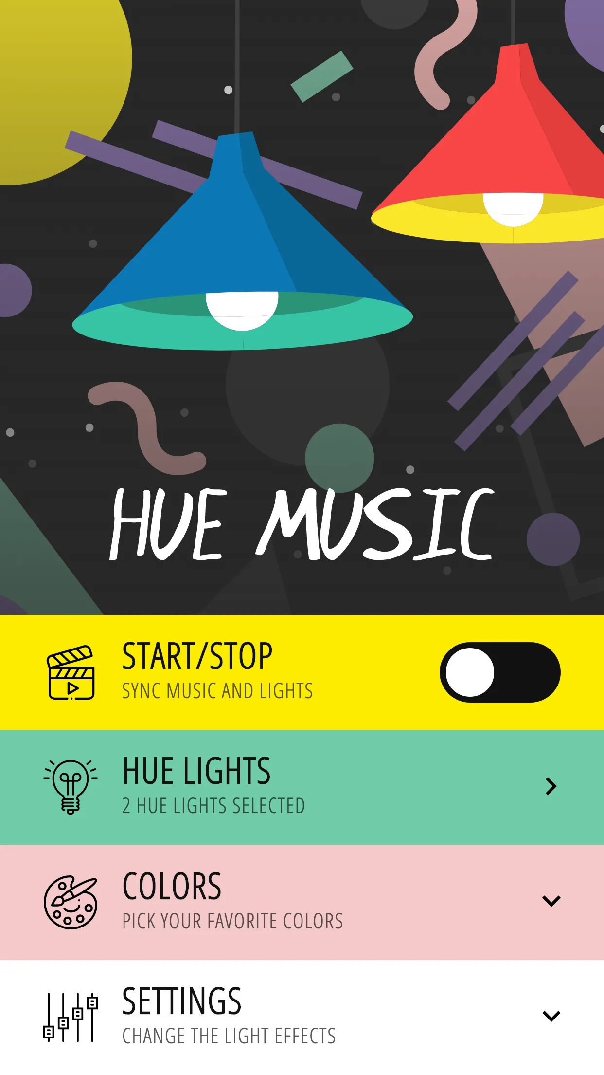 Hue Music Disco Lights Party | Indus Appstore | Screenshot