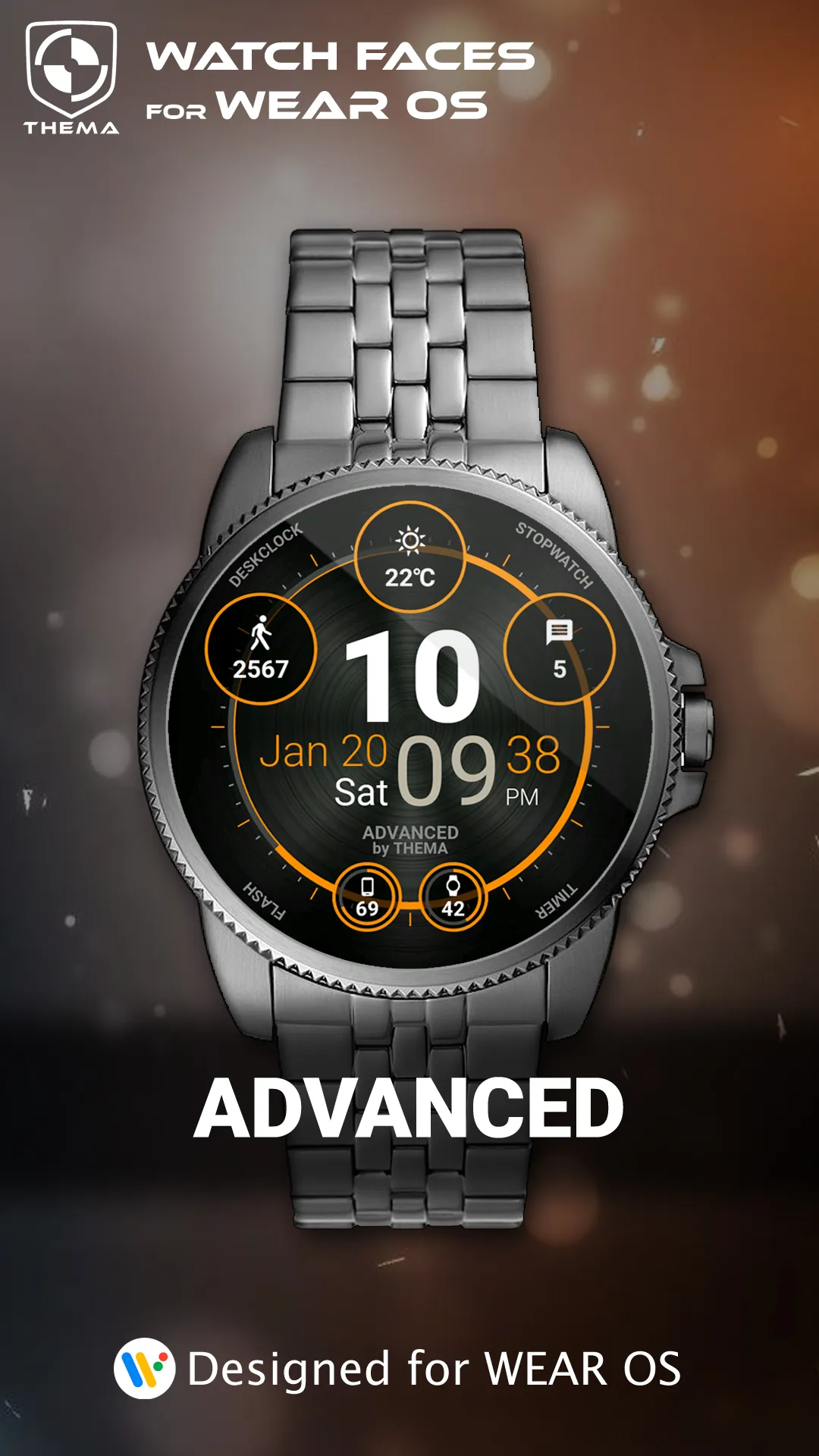 Advanced Watch Face | Indus Appstore | Screenshot