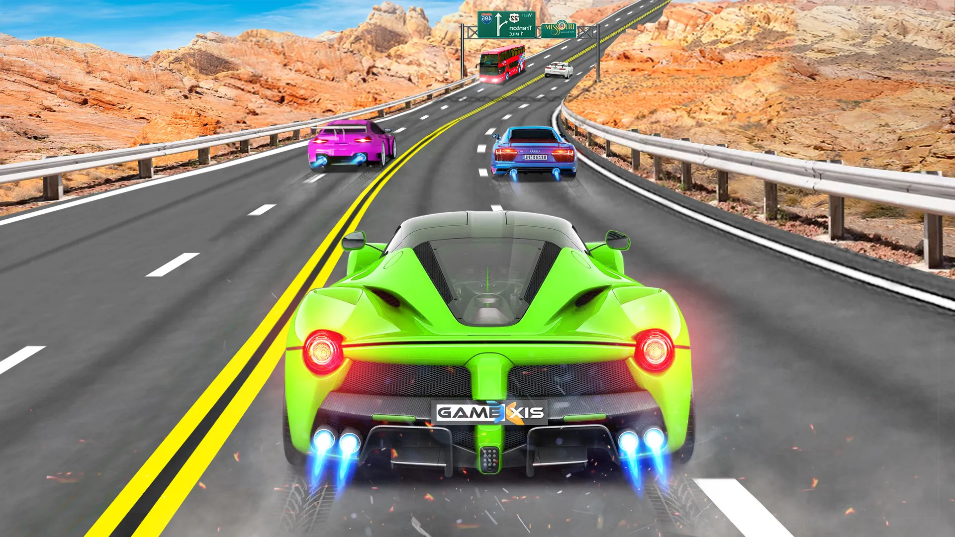 Real Highway Car Racing Game | Indus Appstore | Screenshot