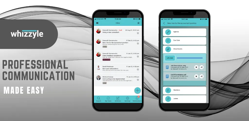 Whizzyle: Professional Communi | Indus Appstore | Screenshot