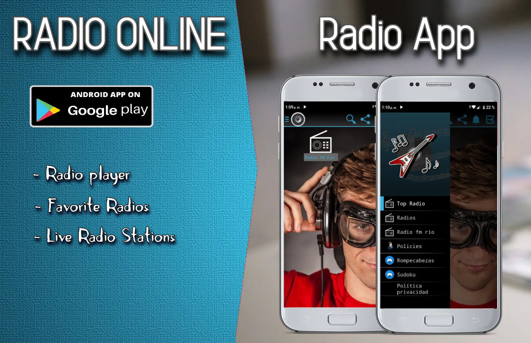 Radio fm rio 107.5 online | Indus Appstore | Screenshot