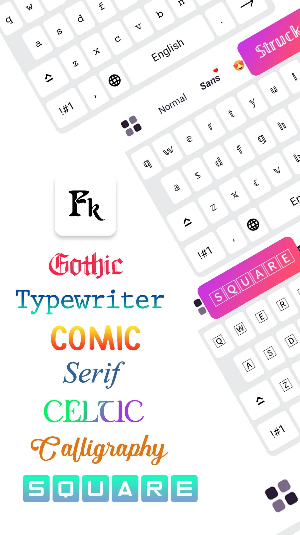 Fonts Keyboard: Cute Fonts Art | Indus Appstore | Screenshot