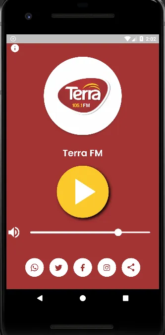 Terra FM 105.1 | Indus Appstore | Screenshot