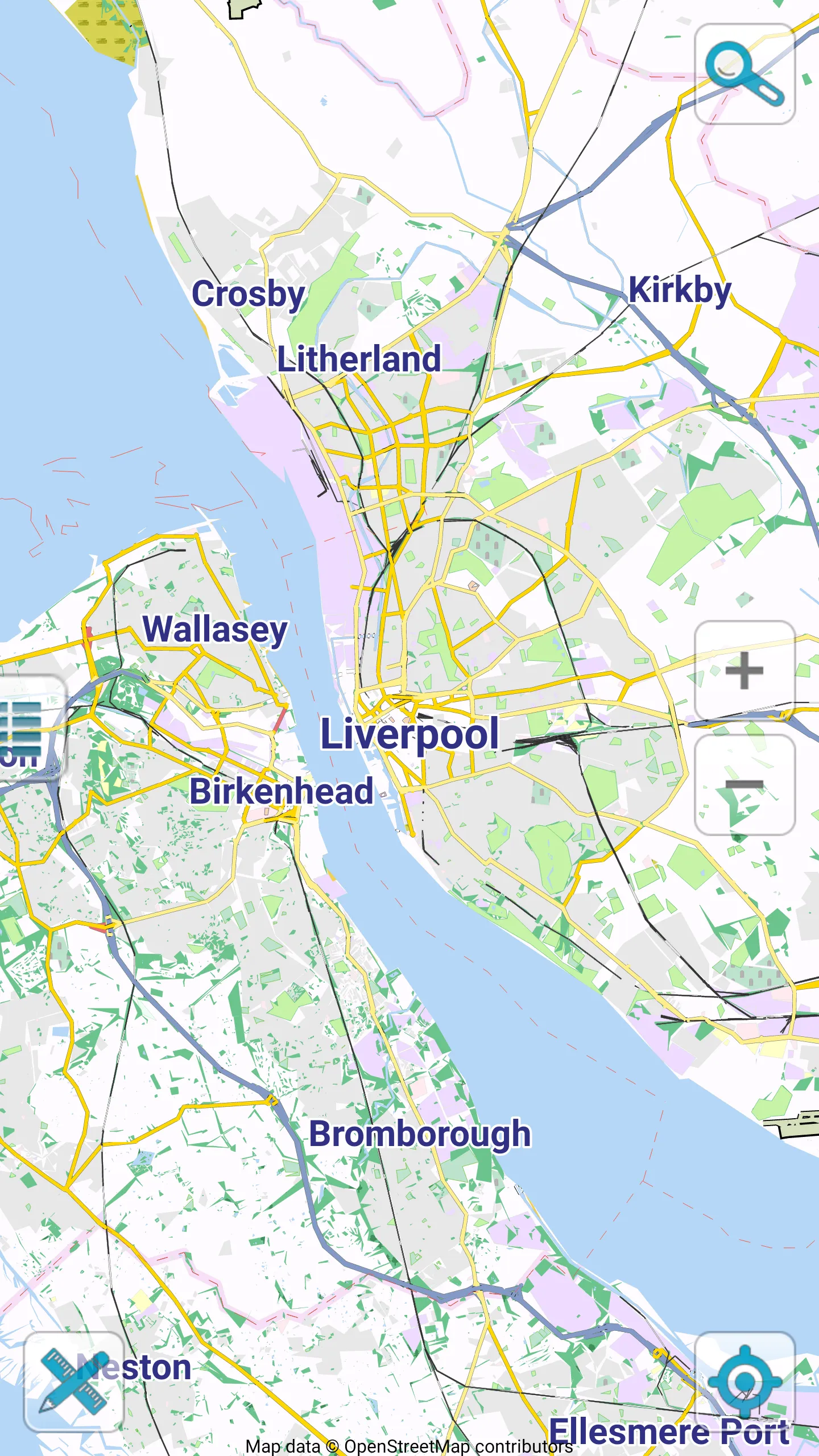 Map of Liverpool offline | Indus Appstore | Screenshot