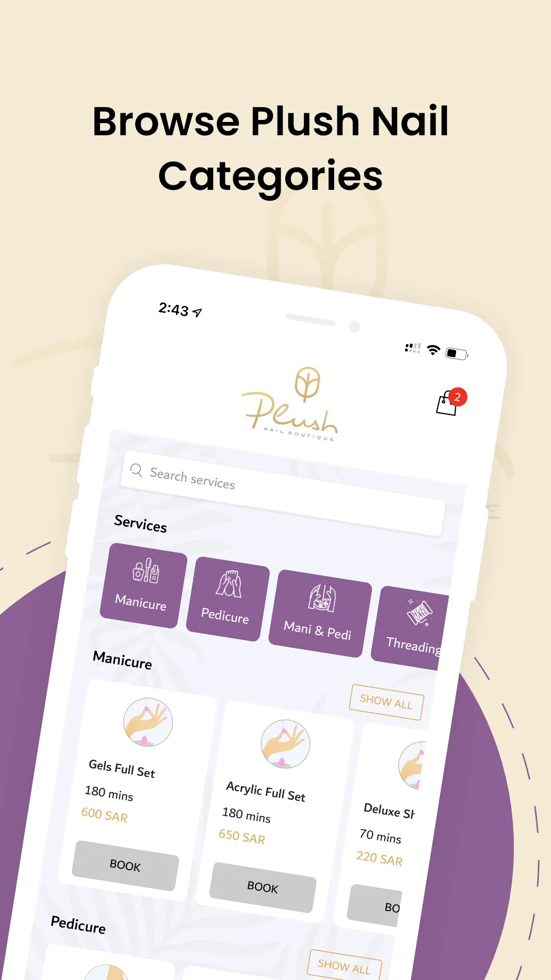 Plush Nail Boutique | Indus Appstore | Screenshot