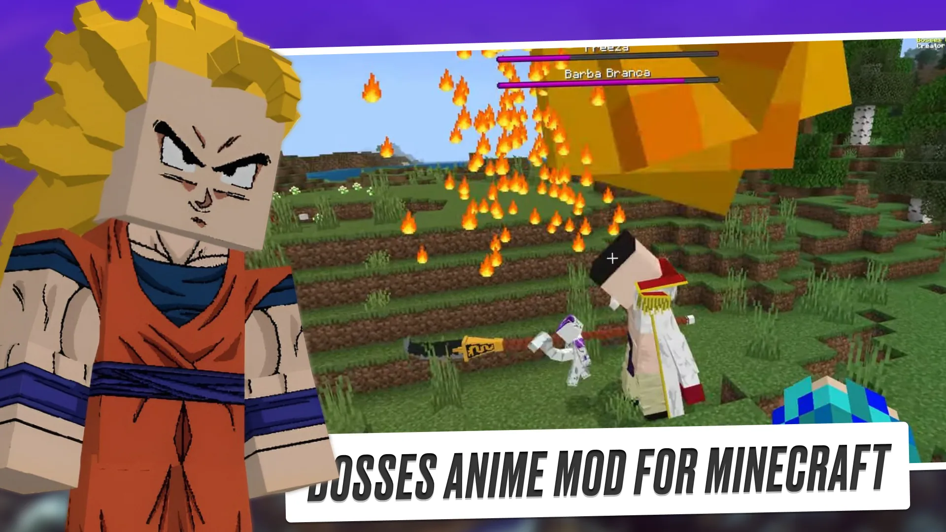 Bosses Anime Mod for Minecraft | Indus Appstore | Screenshot