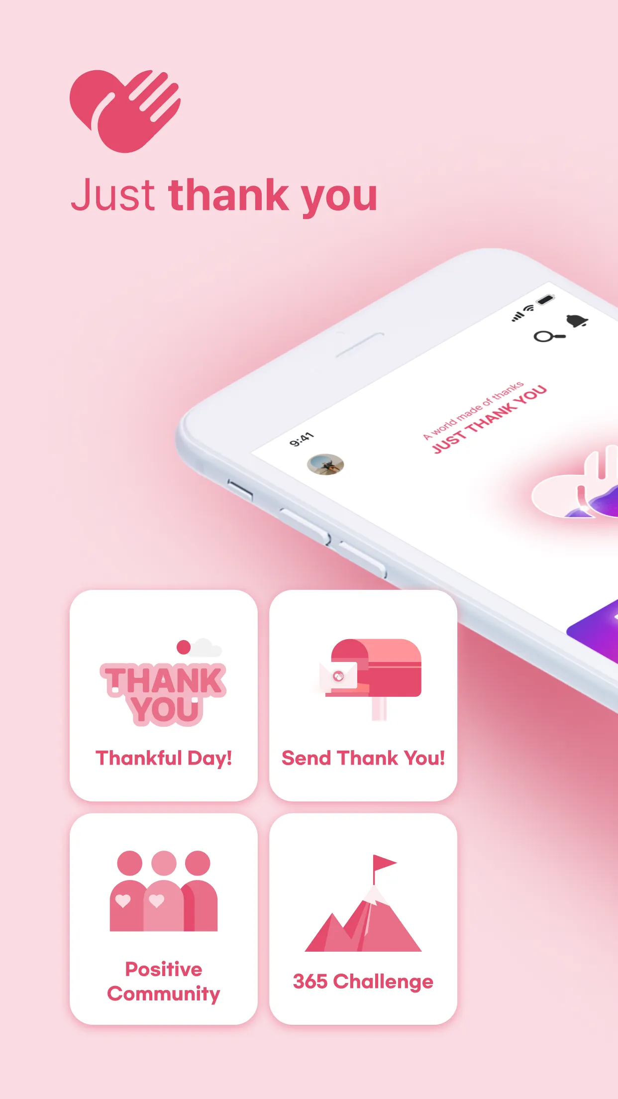 Just Thank You - Gratitude SNS | Indus Appstore | Screenshot