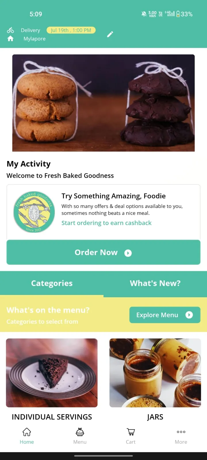 Fresh Baked Goodness | Indus Appstore | Screenshot