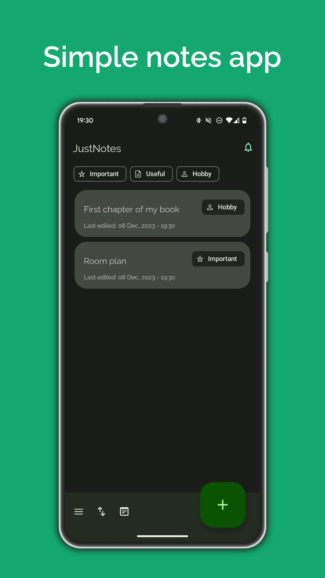 JustNotes | Indus Appstore | Screenshot