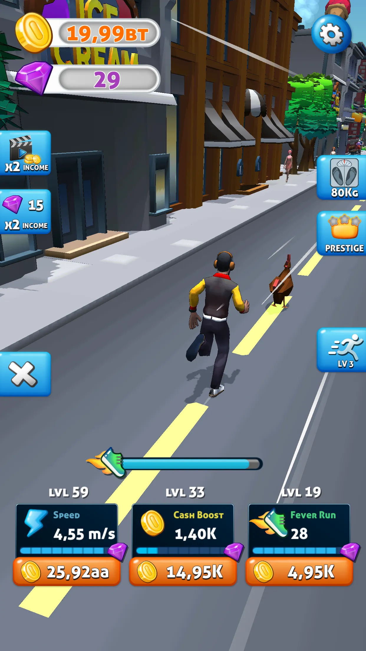 Idle Runner - Fun Clicker Game | Indus Appstore | Screenshot