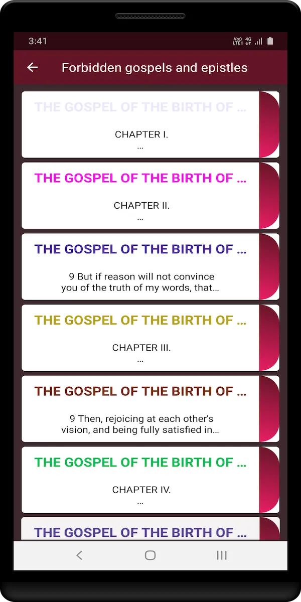 Forbidden gospels and epistles | Indus Appstore | Screenshot