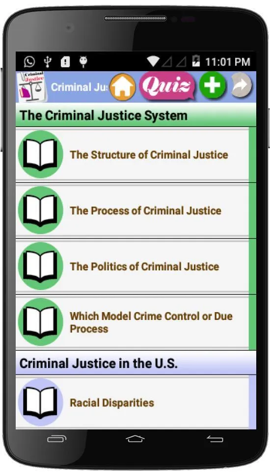 Criminal Justice Courses | Indus Appstore | Screenshot