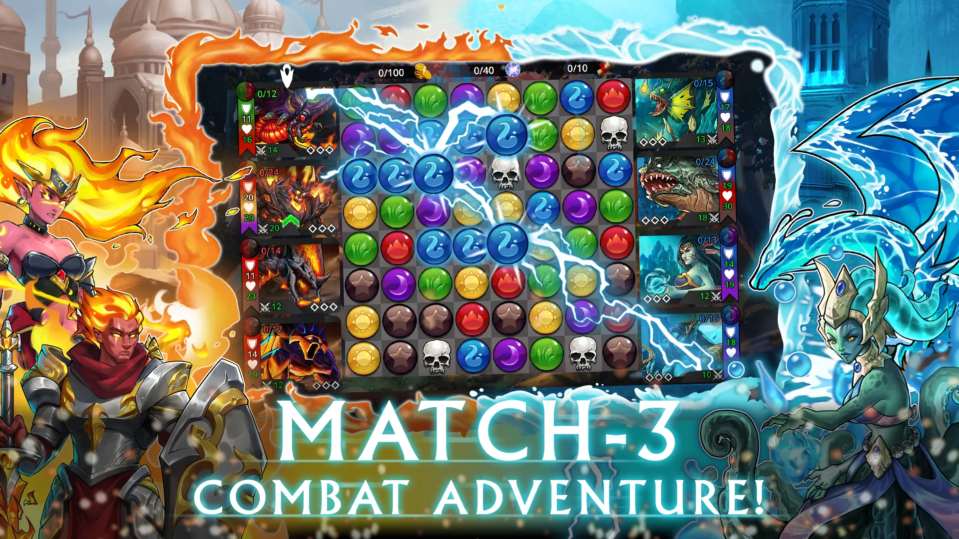 Gems of War - Match 3 RPG | Indus Appstore | Screenshot