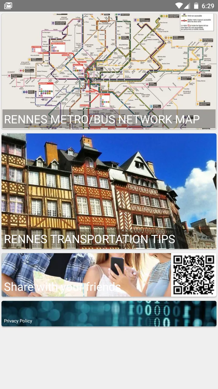 RENNES METRO/BUS MAP OFFLINE | Indus Appstore | Screenshot