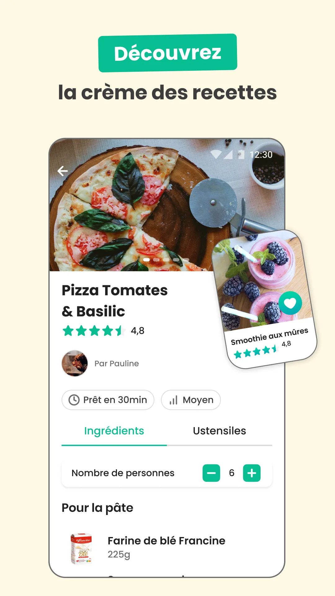 750g - Recettes de cuisine | Indus Appstore | Screenshot