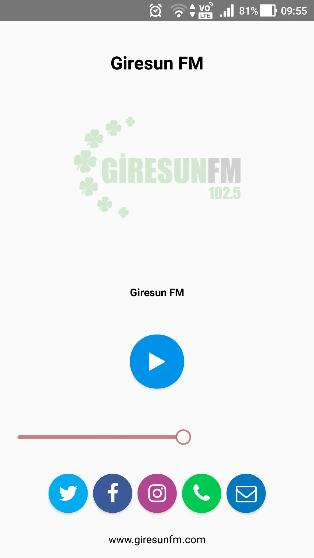 Giresun FM | Indus Appstore | Screenshot