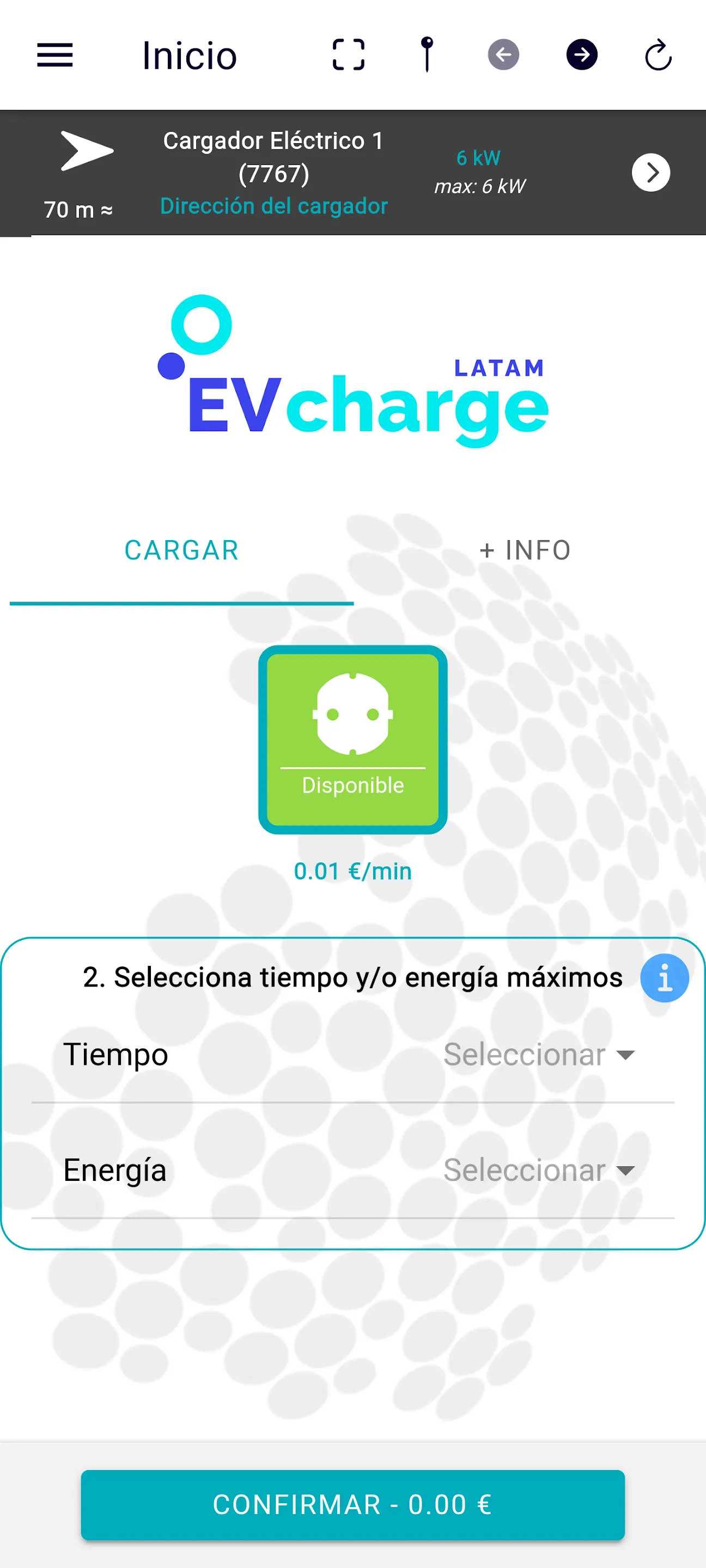 EVcharge LATAM | Indus Appstore | Screenshot