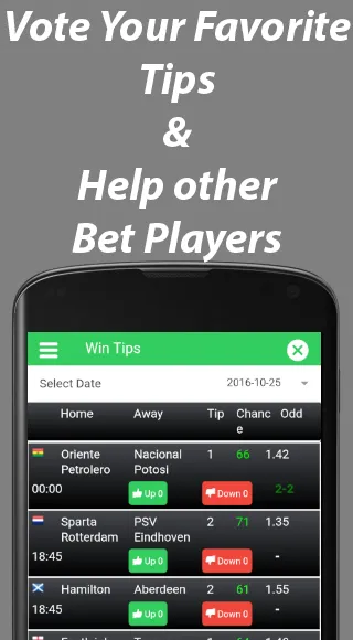 Betting Tips Predictions Vote | Indus Appstore | Screenshot