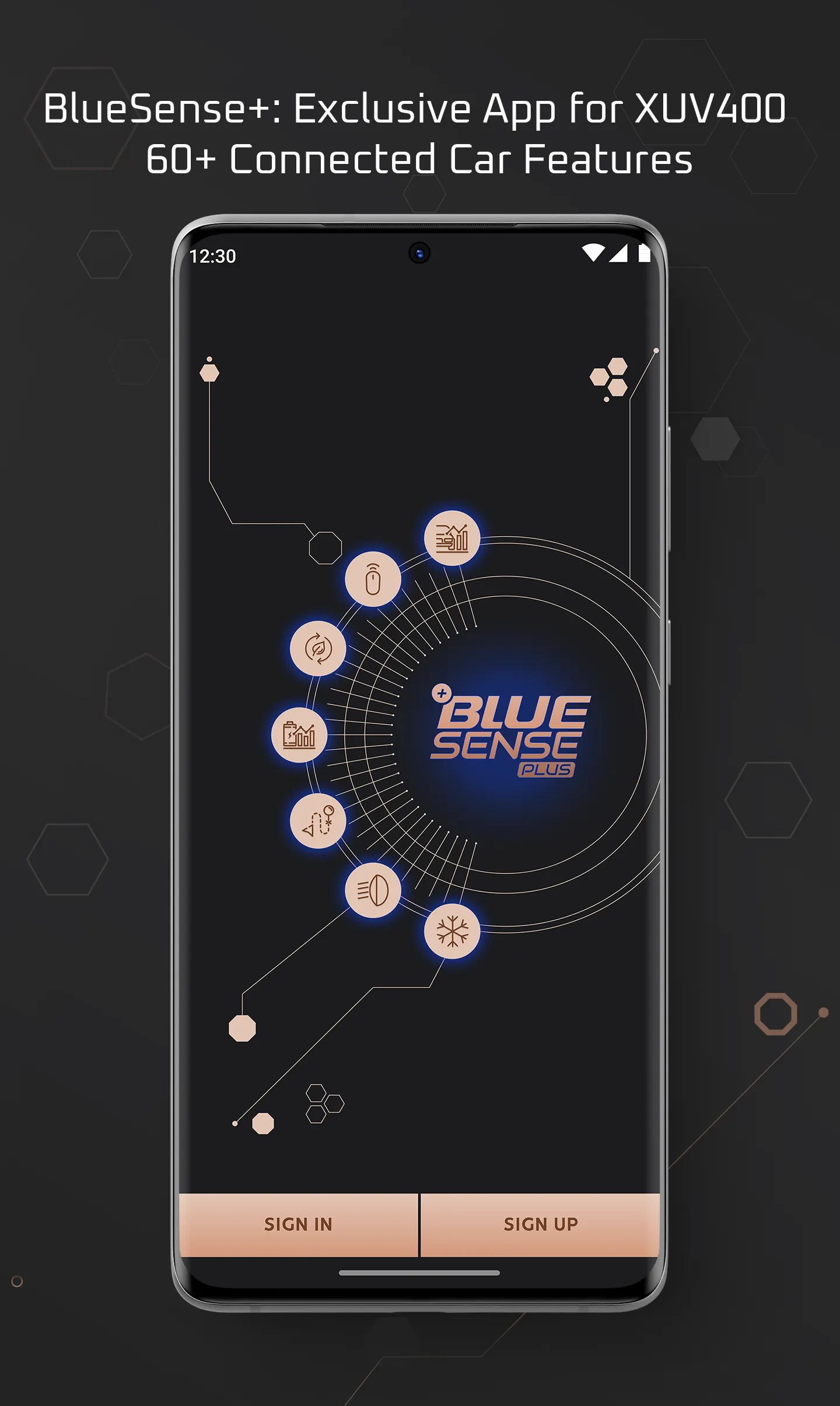 BluesensePlus App - XUV400 | Indus Appstore | Screenshot