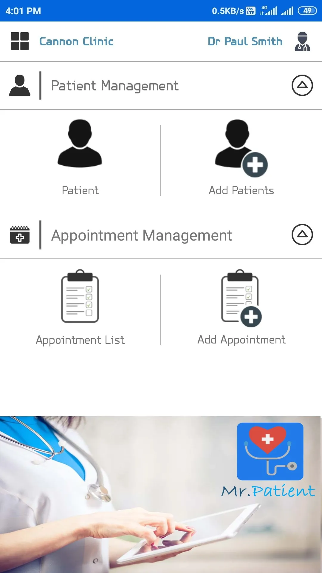 Patient Records & Appointments | Indus Appstore | Screenshot