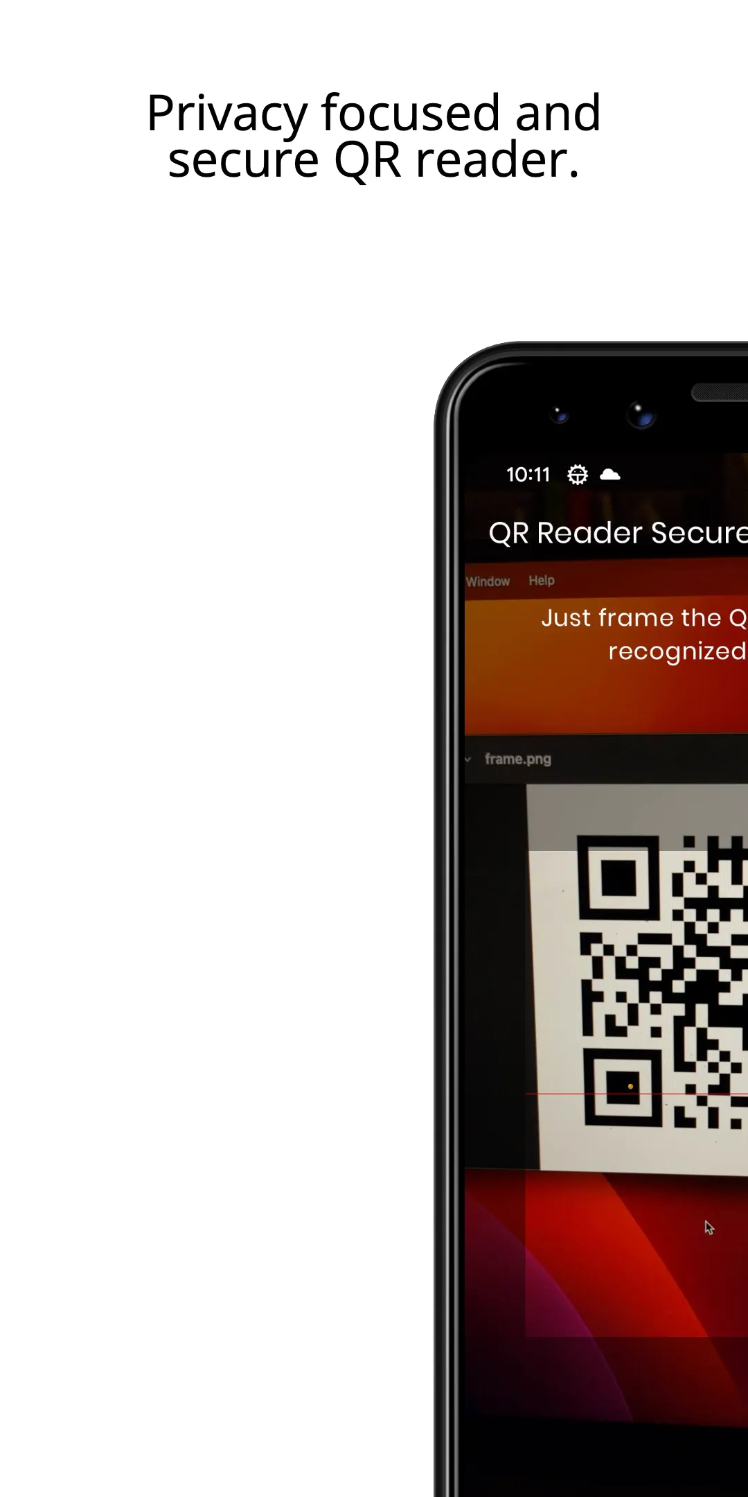 QR Reader Secure | Indus Appstore | Screenshot