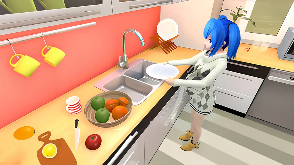 Anime Mother Simulator 3D | Indus Appstore | Screenshot