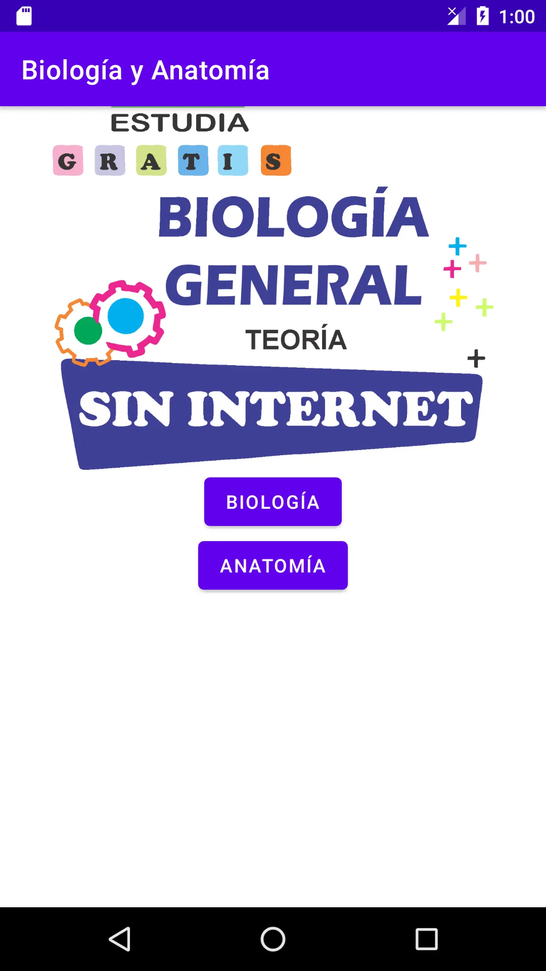 Biología General | Indus Appstore | Screenshot