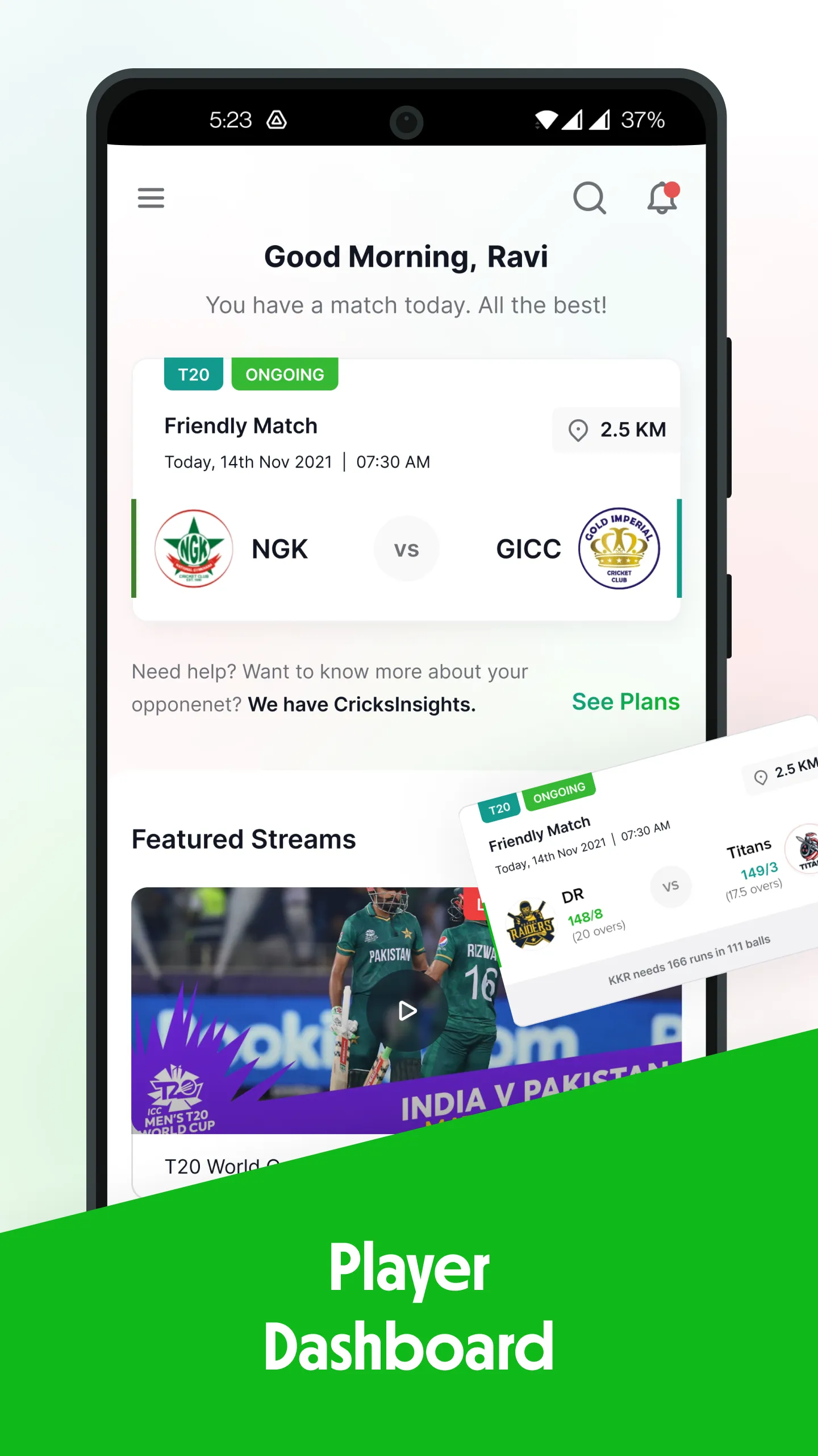 Crickslab: Score & Live stream | Indus Appstore | Screenshot