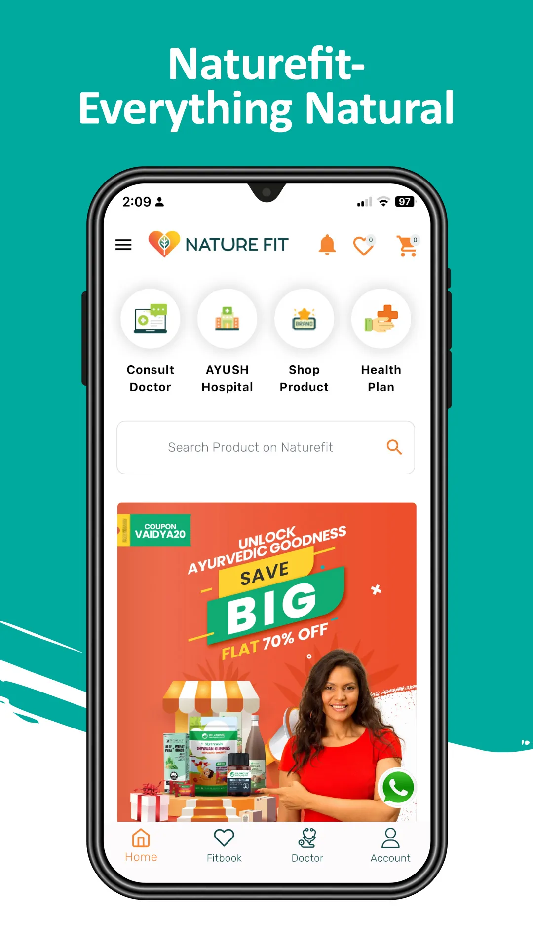 Naturefit : Natural Wellness | Indus Appstore | Screenshot