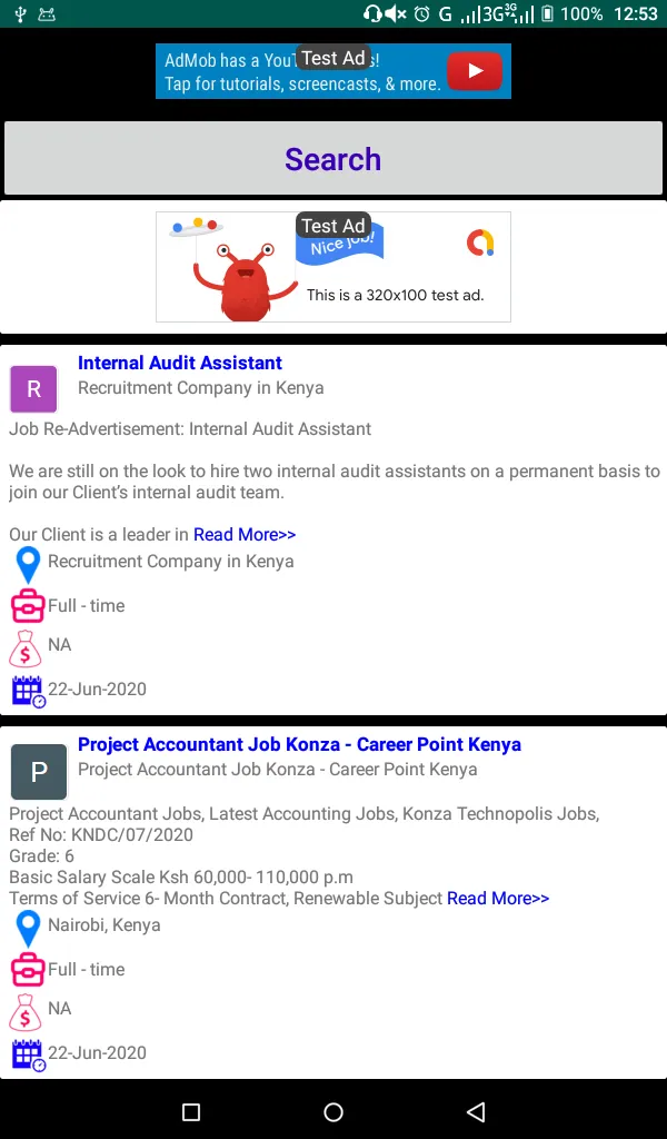 Kenya Jobs - Jobs in Kenya | Indus Appstore | Screenshot