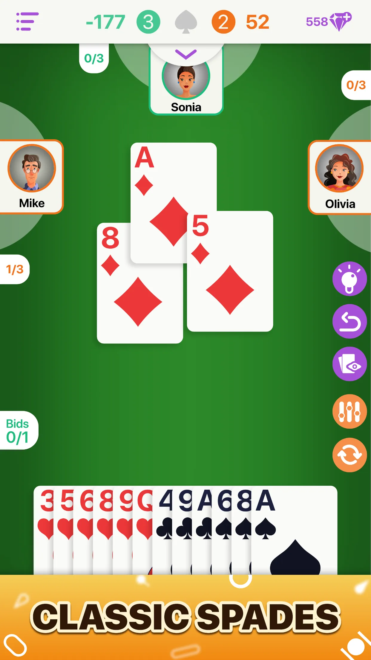 Spades | Indus Appstore | Screenshot