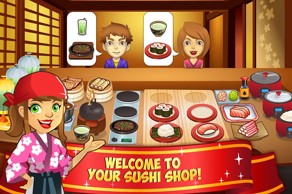 My Sushi Shop: Food Game | Indus Appstore | Screenshot