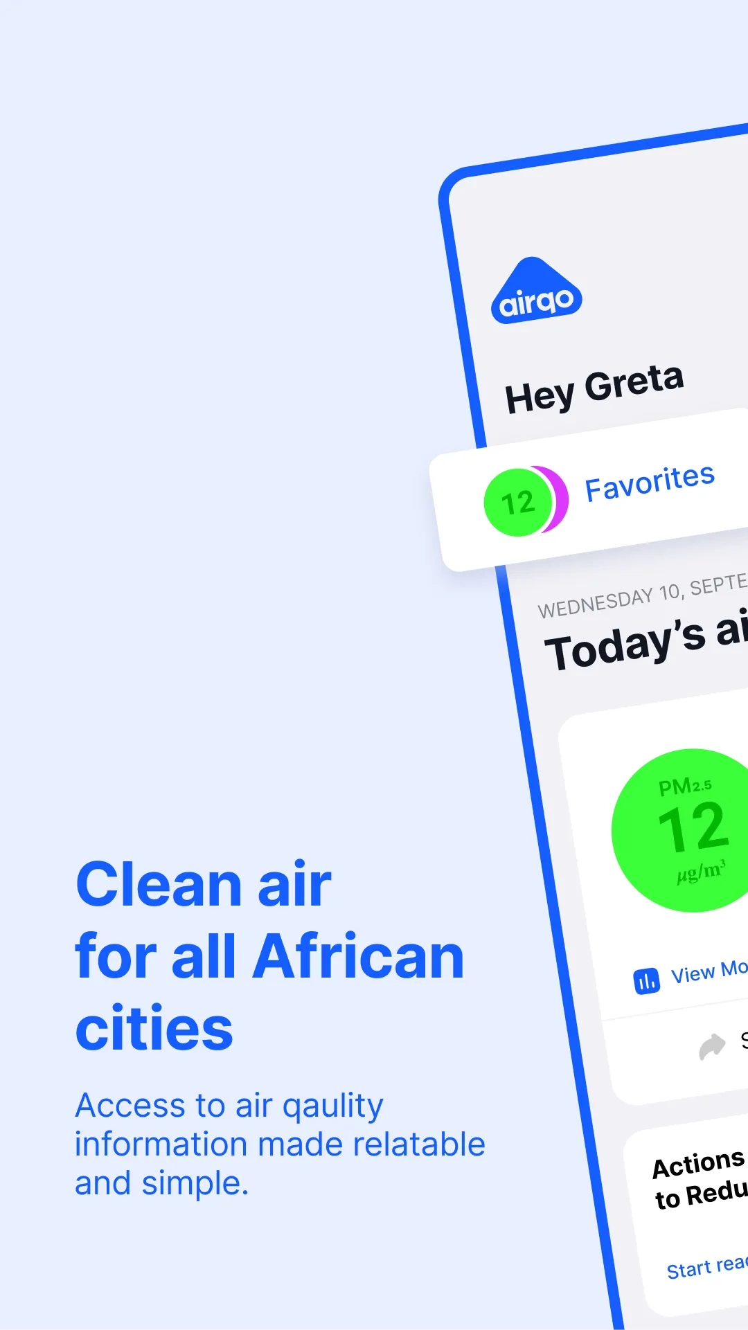 AirQo - Air Quality | Indus Appstore | Screenshot