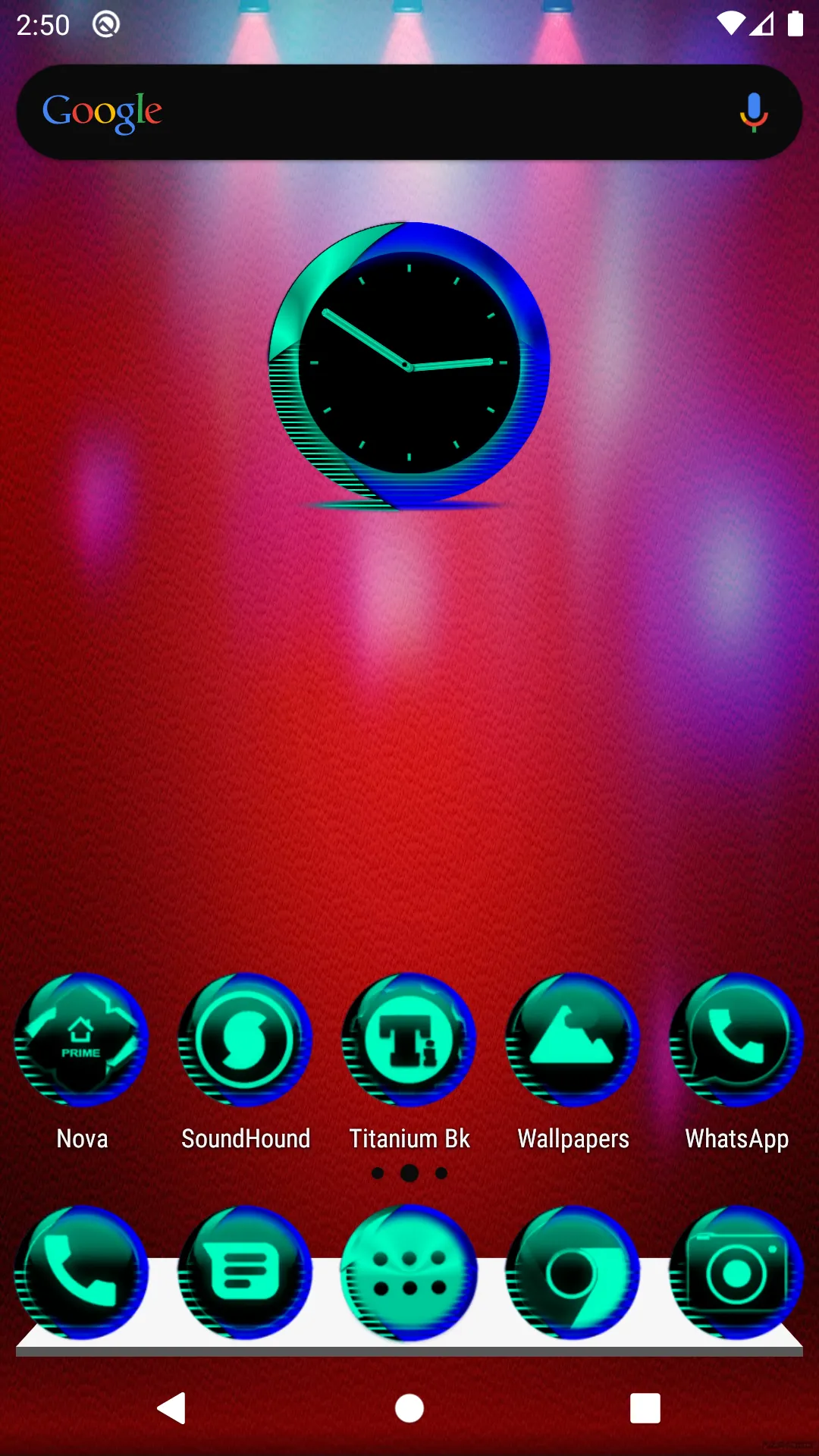 Teal Icon Pack Style 7 | Indus Appstore | Screenshot