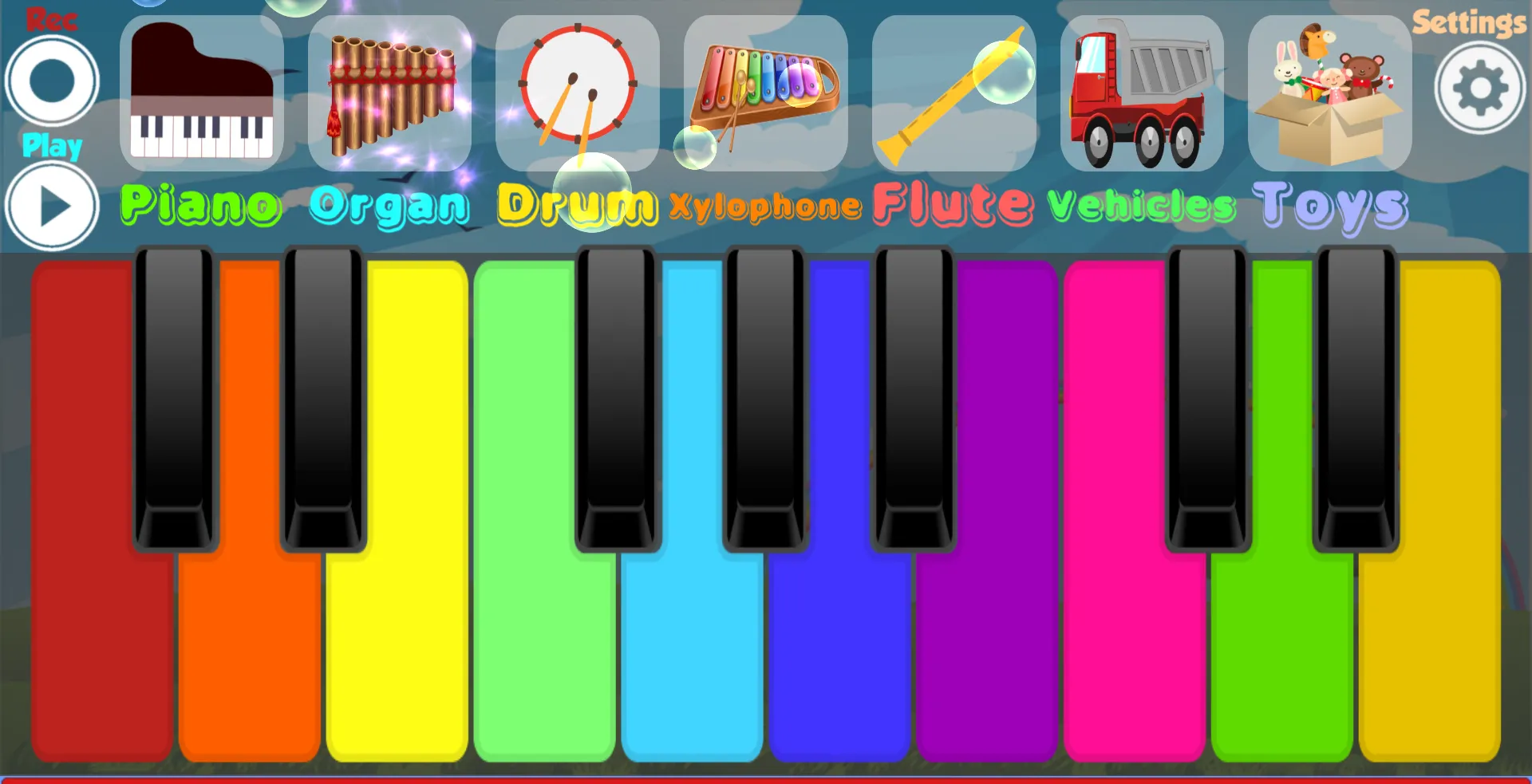 Kids Piano | Indus Appstore | Screenshot