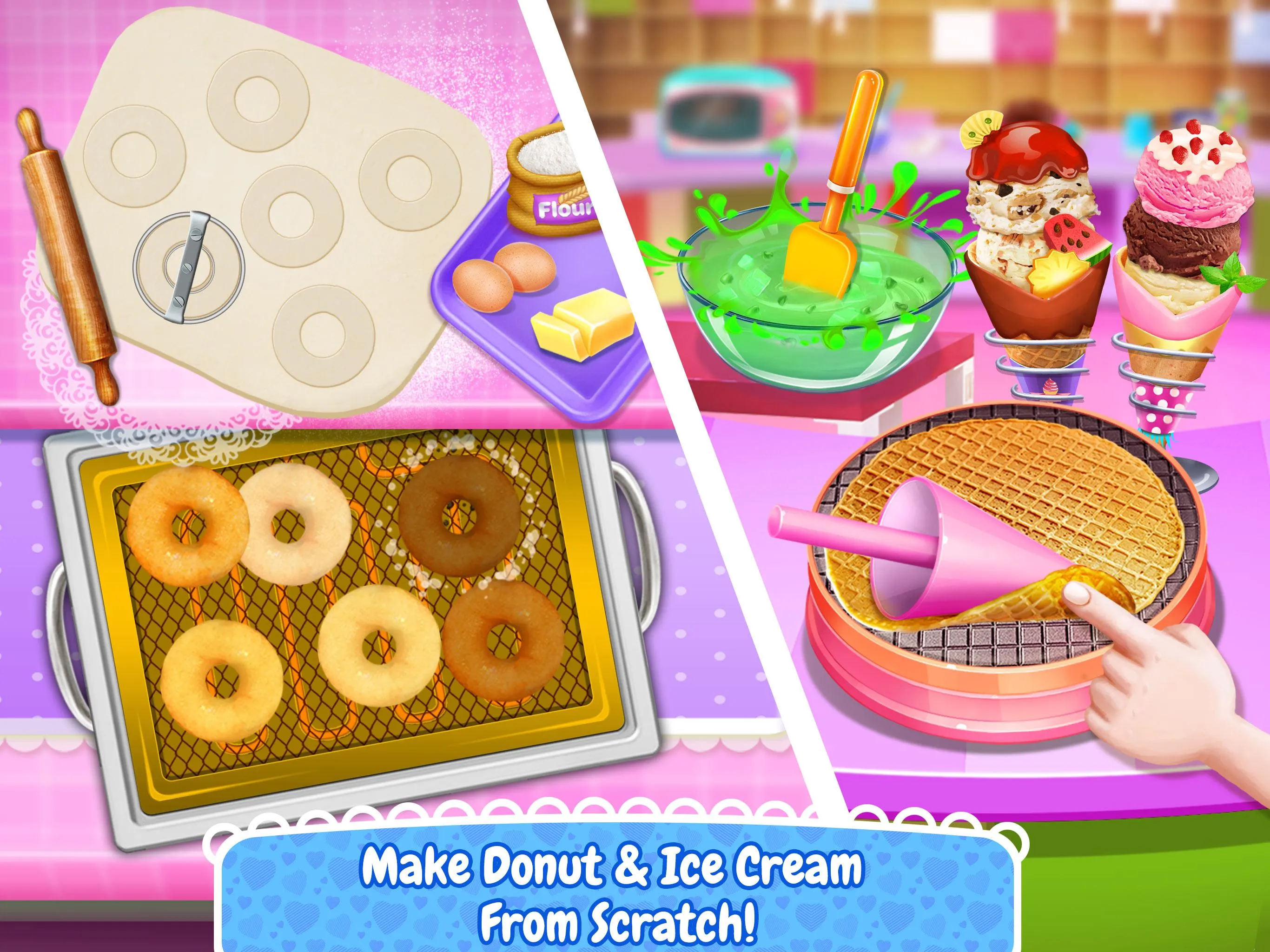 Sweet Desserts Food Maker | Indus Appstore | Screenshot