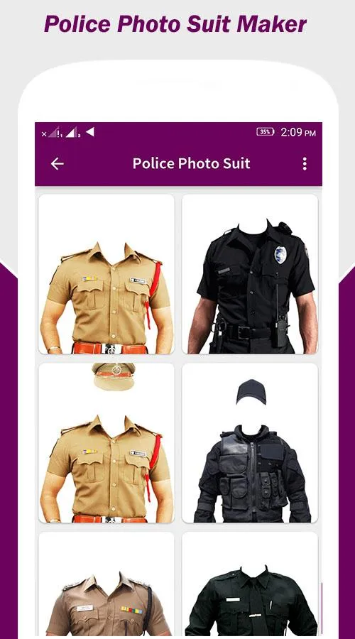 Police Photo Suit | Indus Appstore | Screenshot