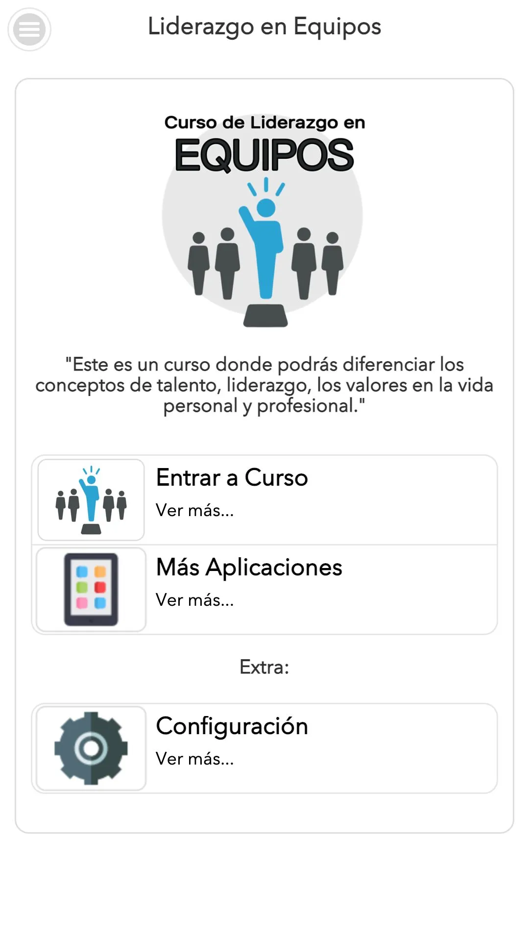 Curso de Liderazgo en Equipos | Indus Appstore | Screenshot