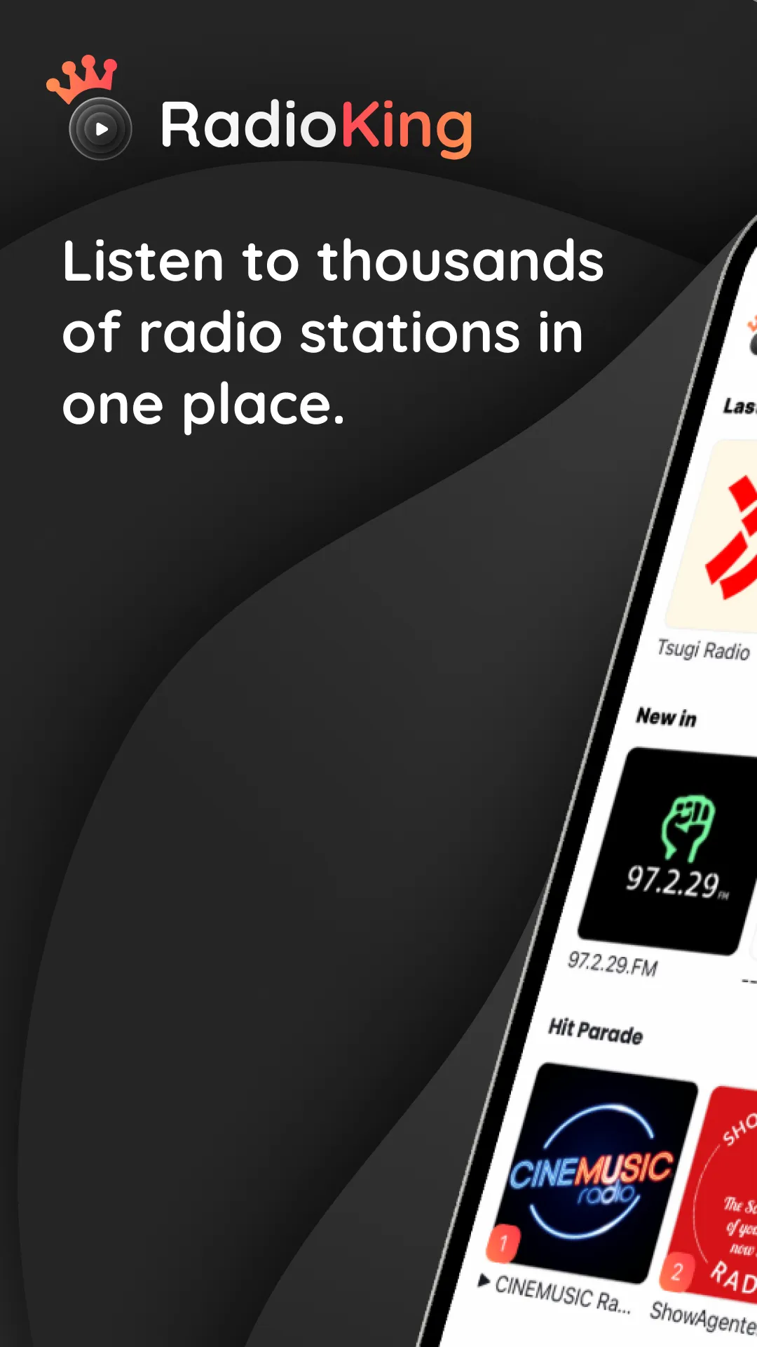 RadioKing | Indus Appstore | Screenshot