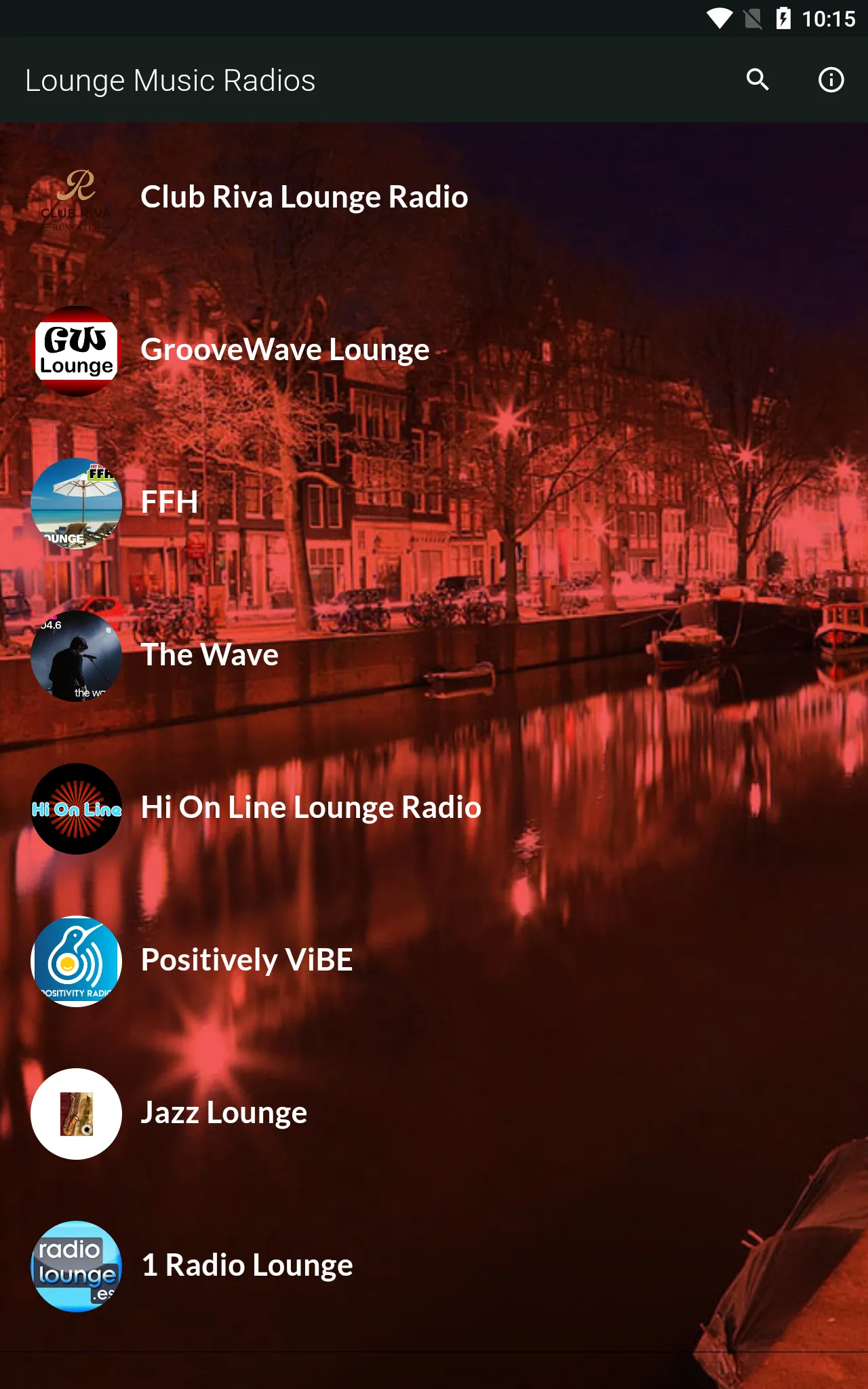 Lounge Music Radios | Indus Appstore | Screenshot