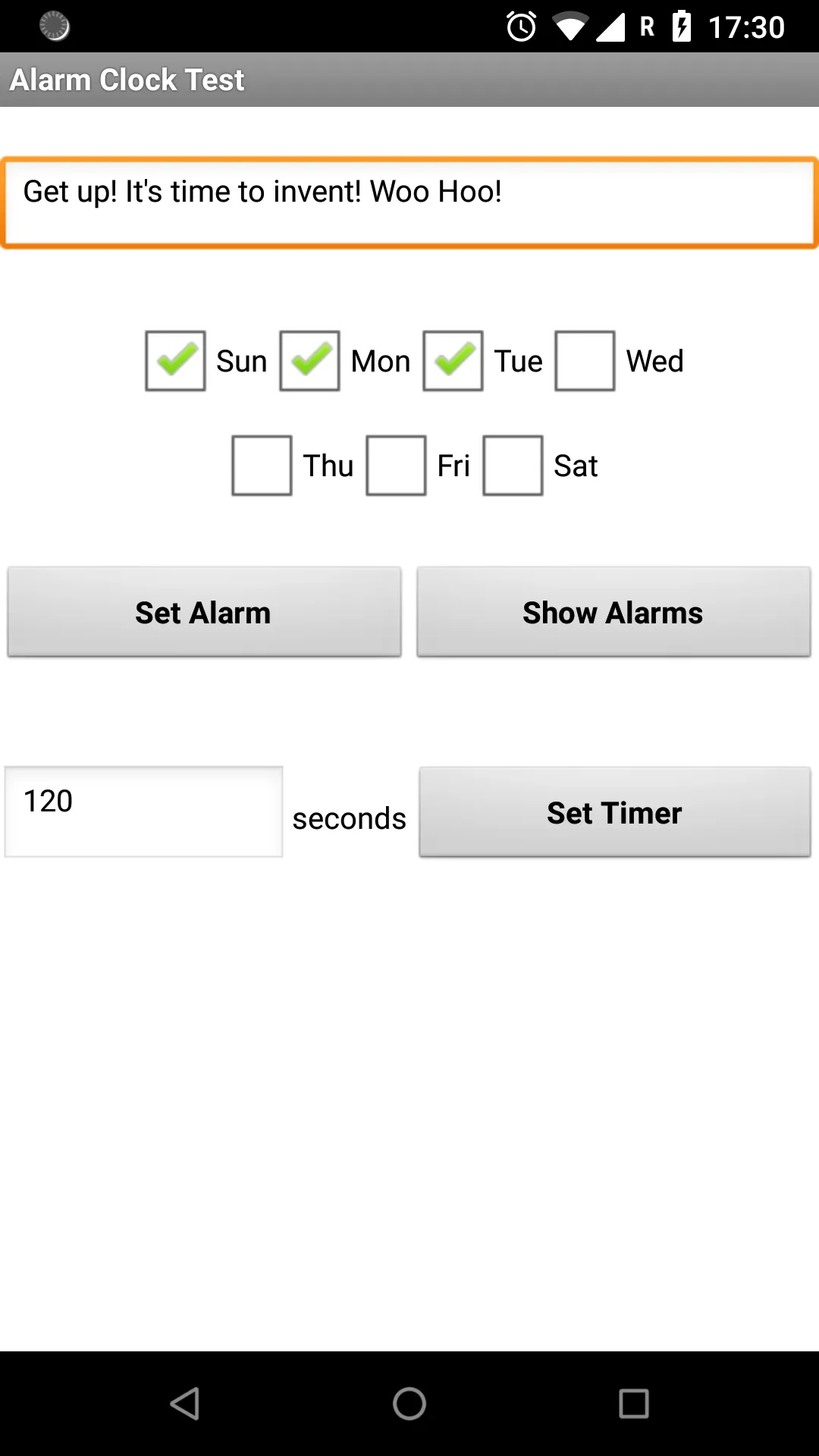 Alarm Extension | Indus Appstore | Screenshot